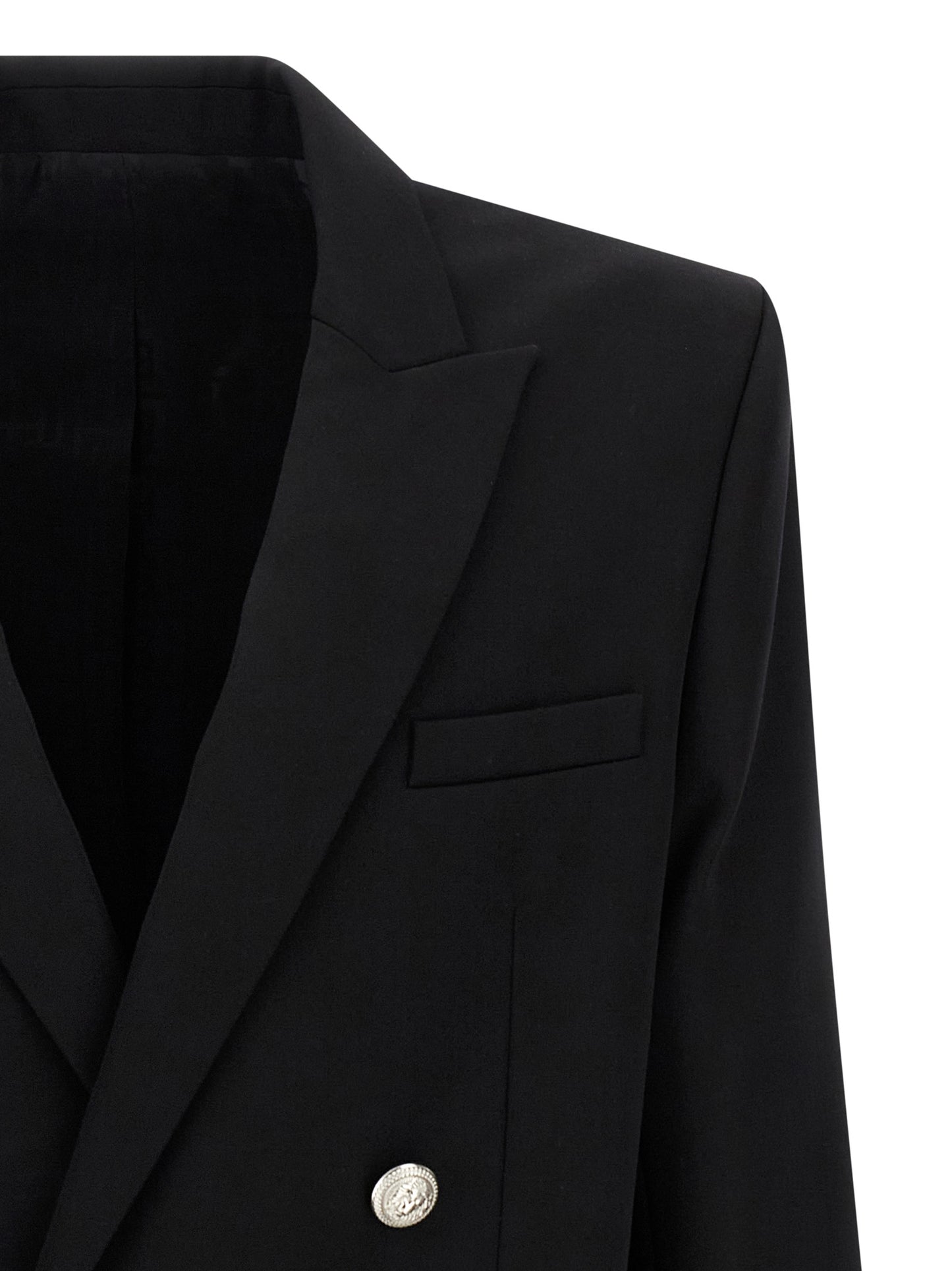Black Virgin Wool Blazer