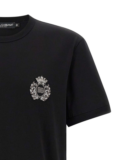 Black Cotton T-Shirt