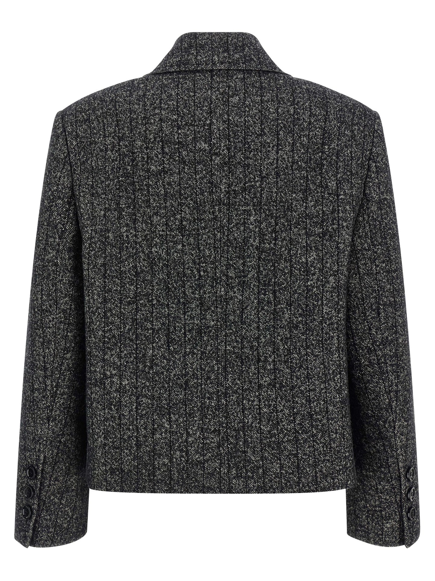 Bicolor Elastane Blazer