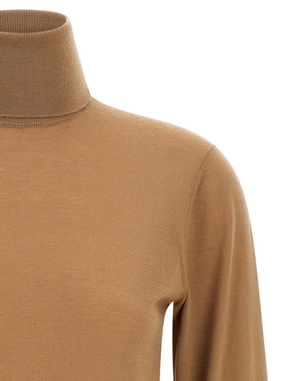 Beige Cashmere Cardigan
