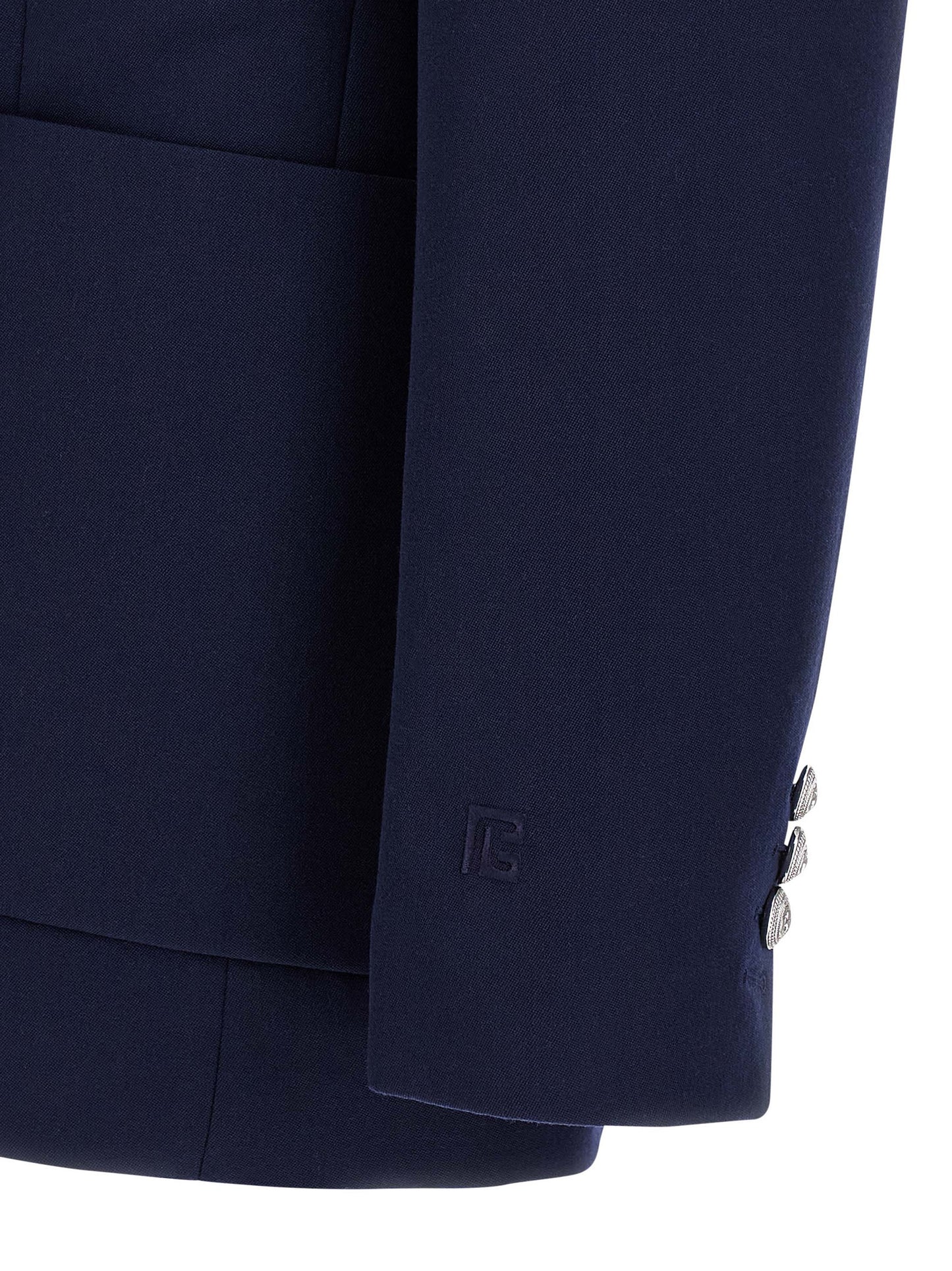 Blue Virgin Wool Blazer