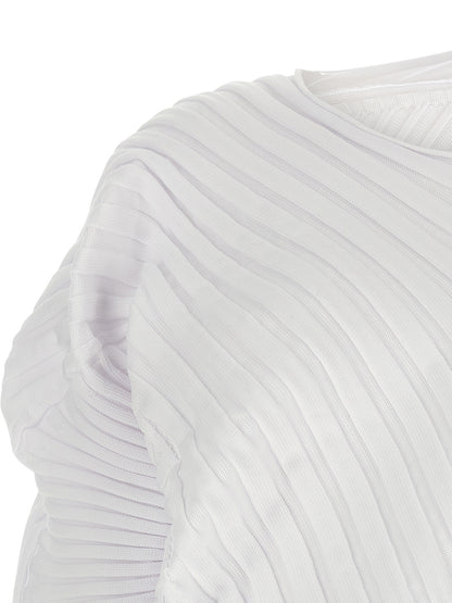 White Polyester Casual Dress