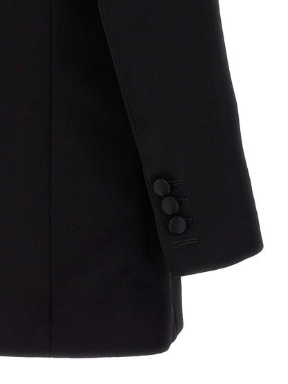 Black Viscose Blazer