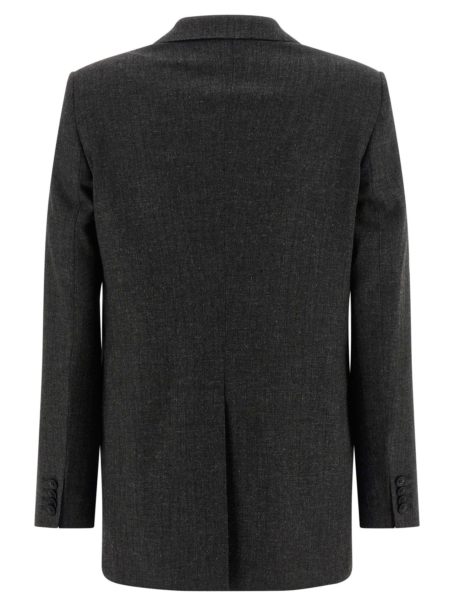 Gray Viscose Two-Piece Suit