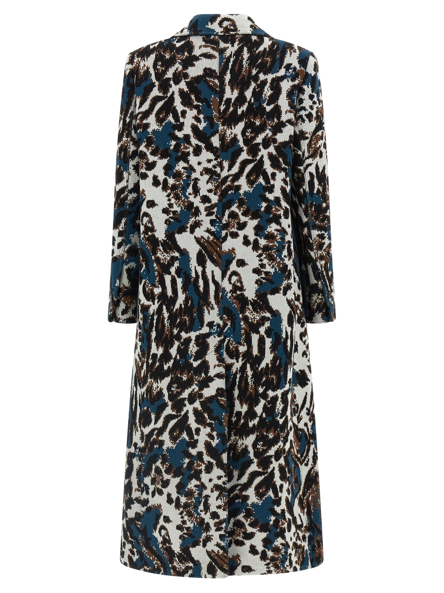 Multicolor Wool Coat
