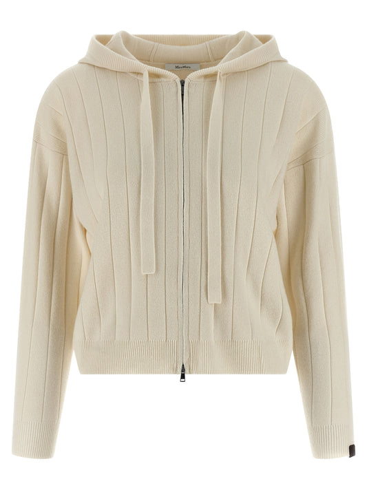 White Cashmere Cardigan