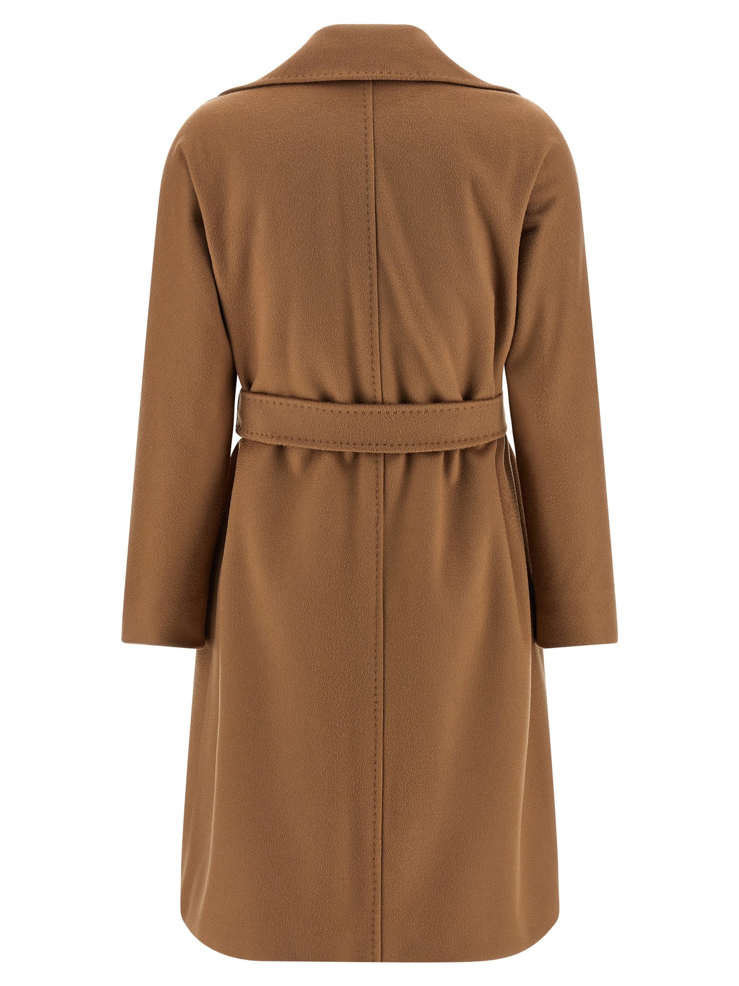 Brown Virgin Wool Coat
