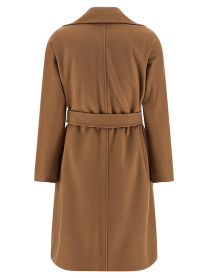 Brown Virgin Wool Coat