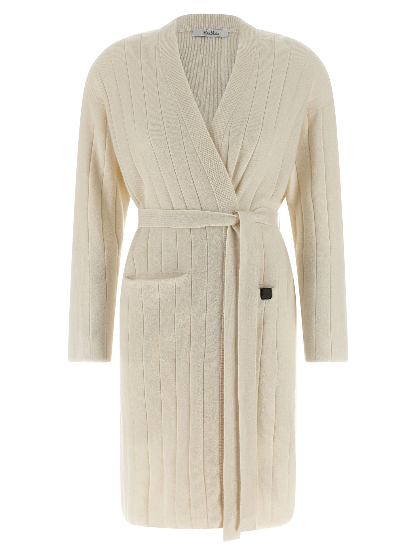 White Cashmere Cardigan