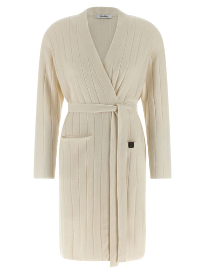 White Cashmere Cardigan