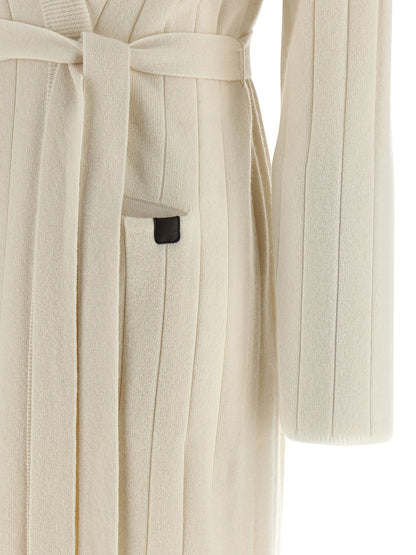 White Cashmere Cardigan