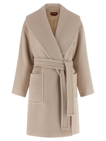 Beige Wool Coat