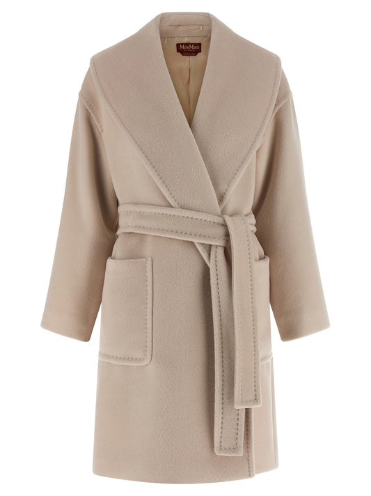 Beige Wool Coat