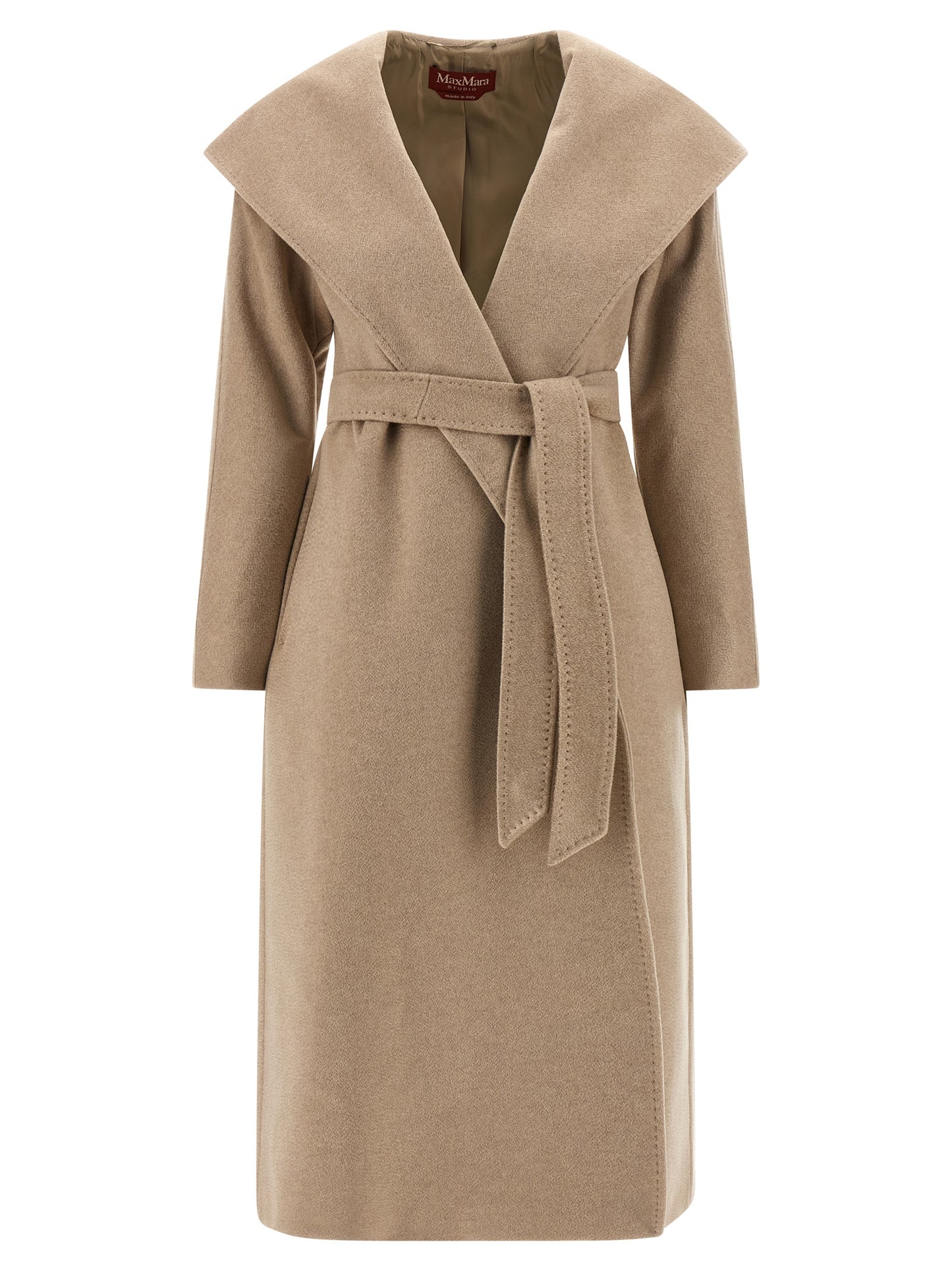 Beige Cashmere Coat