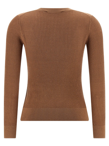 Beige Silk Cardigan