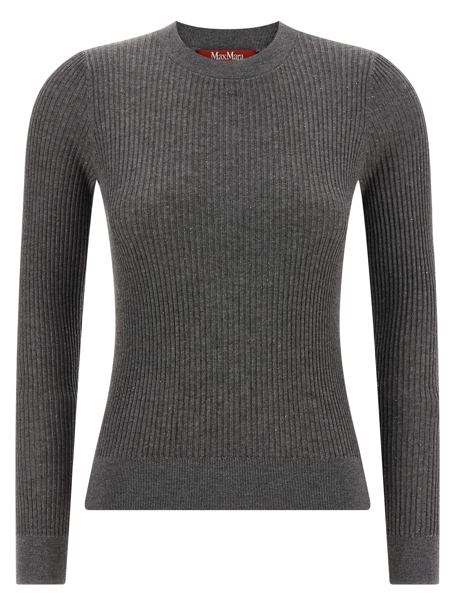 Gray Silk Cardigan