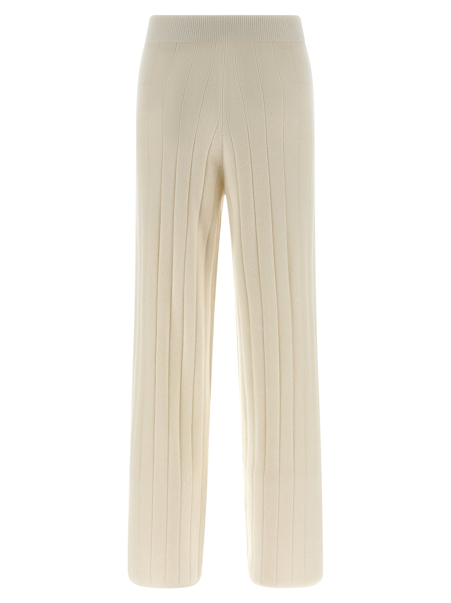 White Cashmere Joggers (Workout Pants)