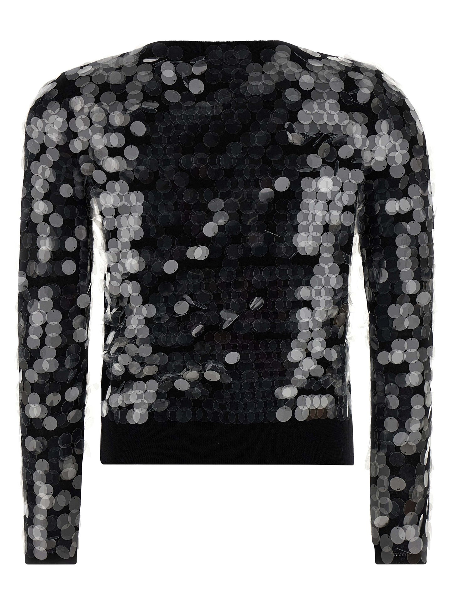Black Virgin Wool Cardigan