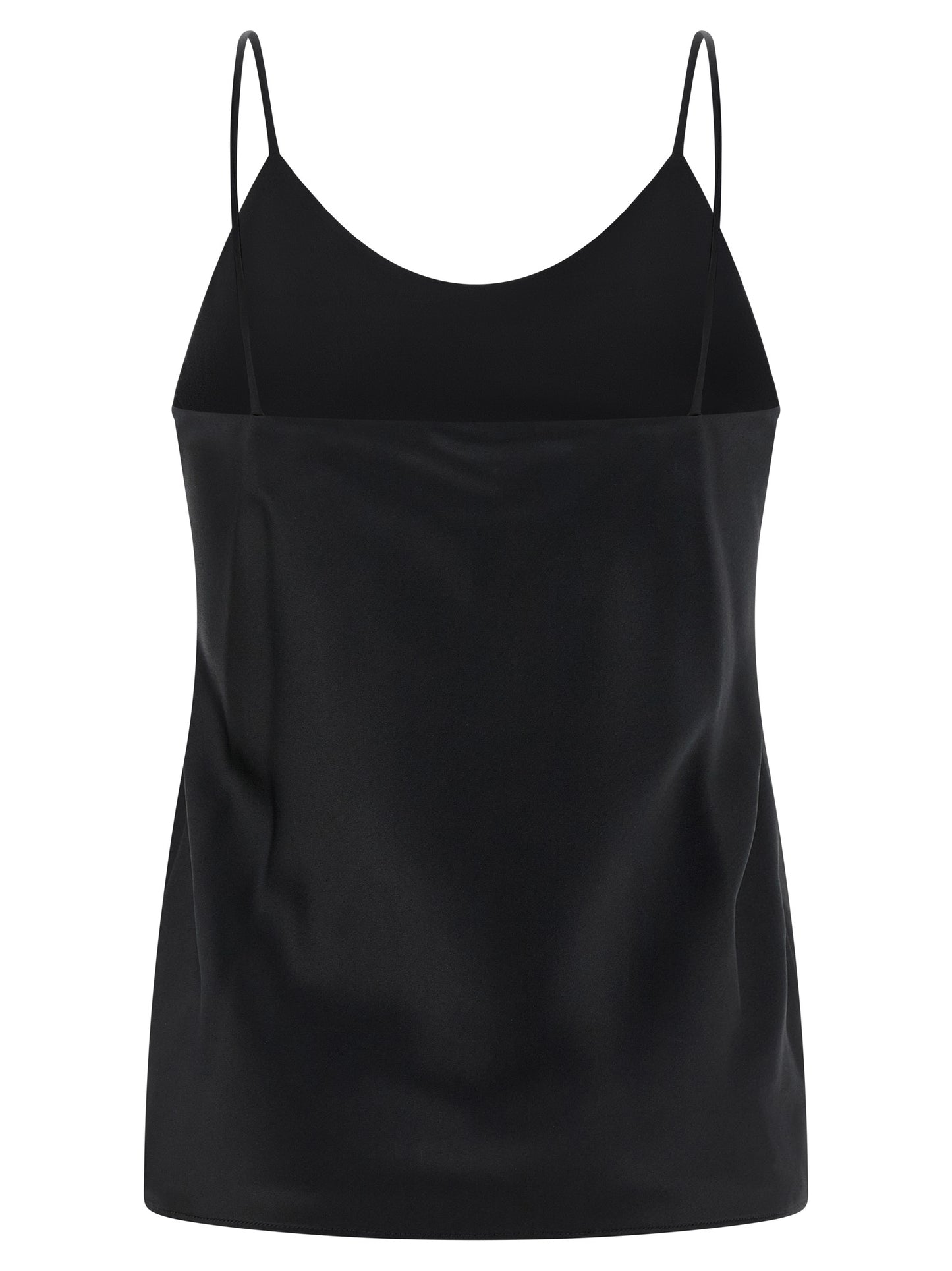 Black Silk Tank Tops