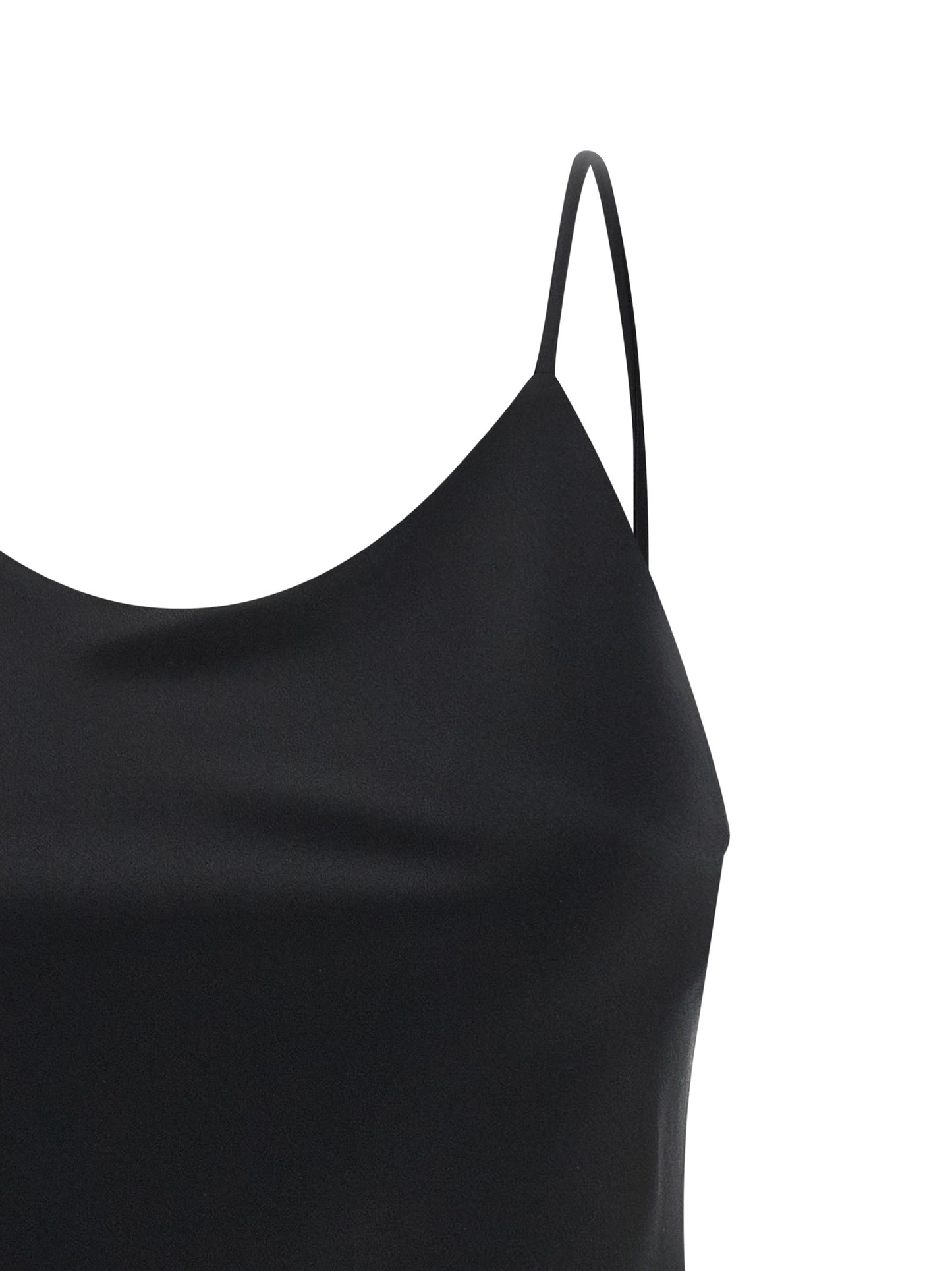Black Silk Tank Tops