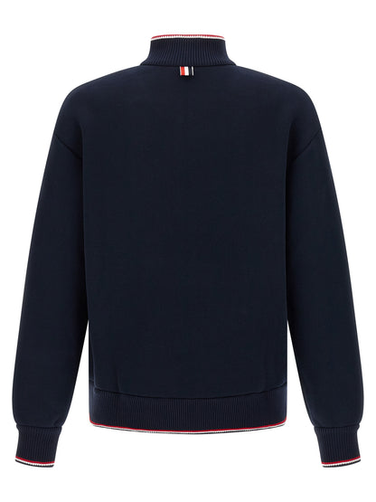 Blue Cotton Sweatshirt