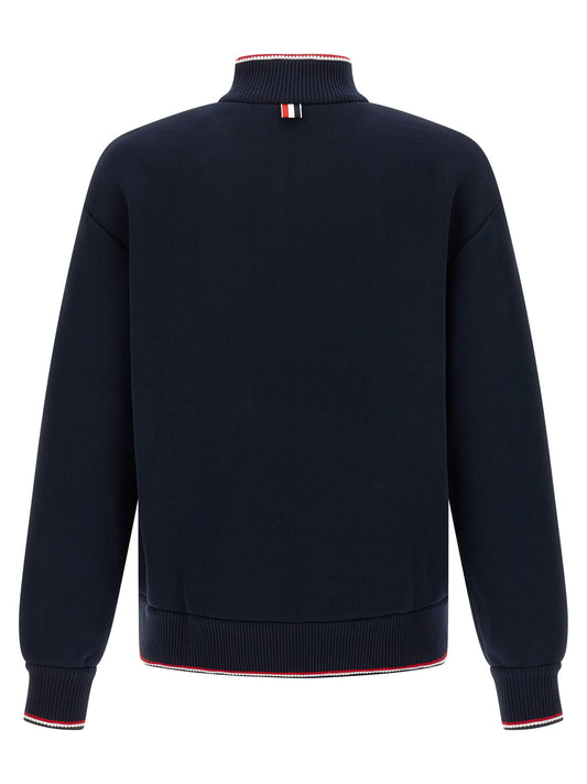 Blue Cotton Sweatshirt