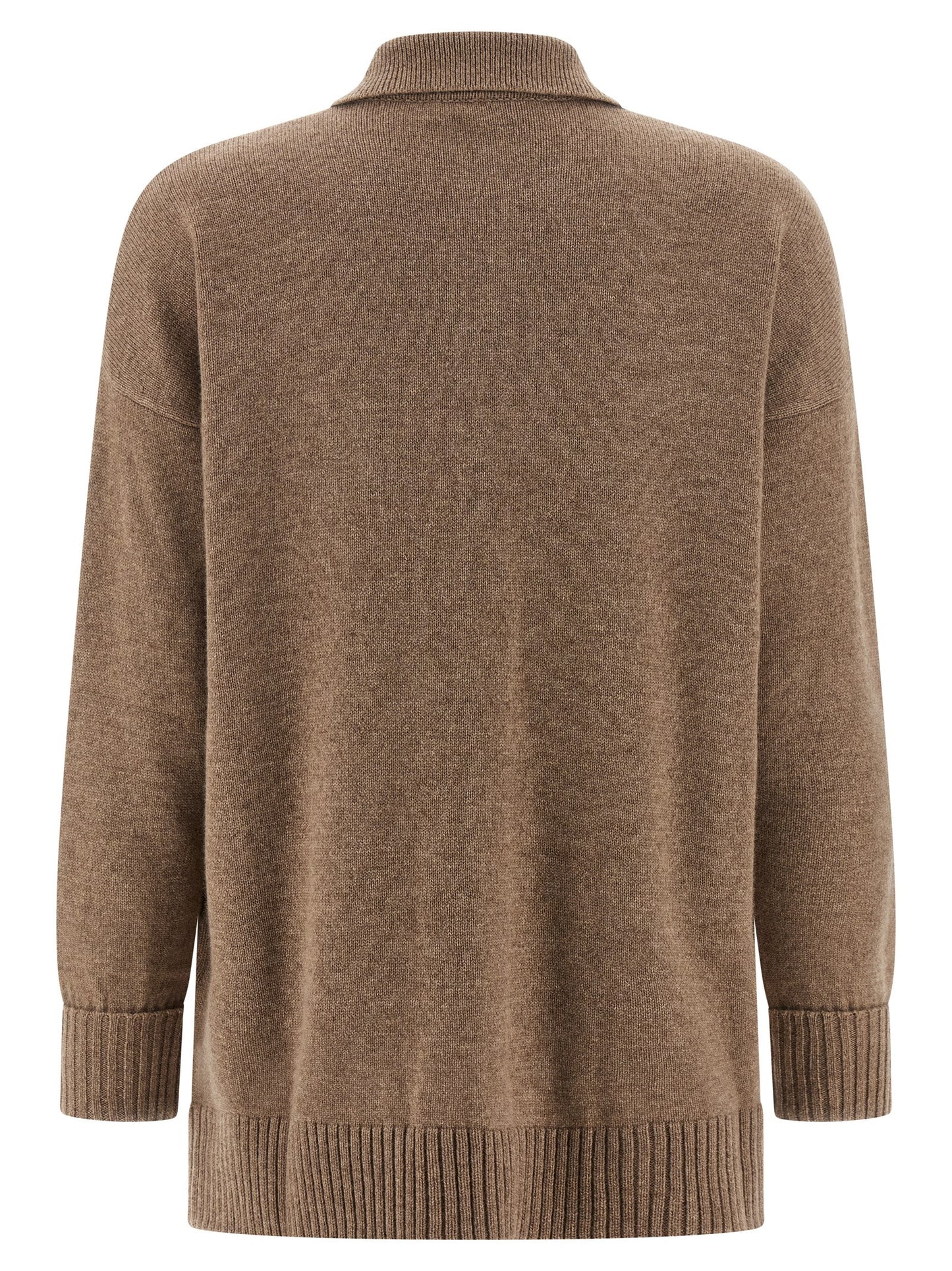 Brown Cashmere Cardigan
