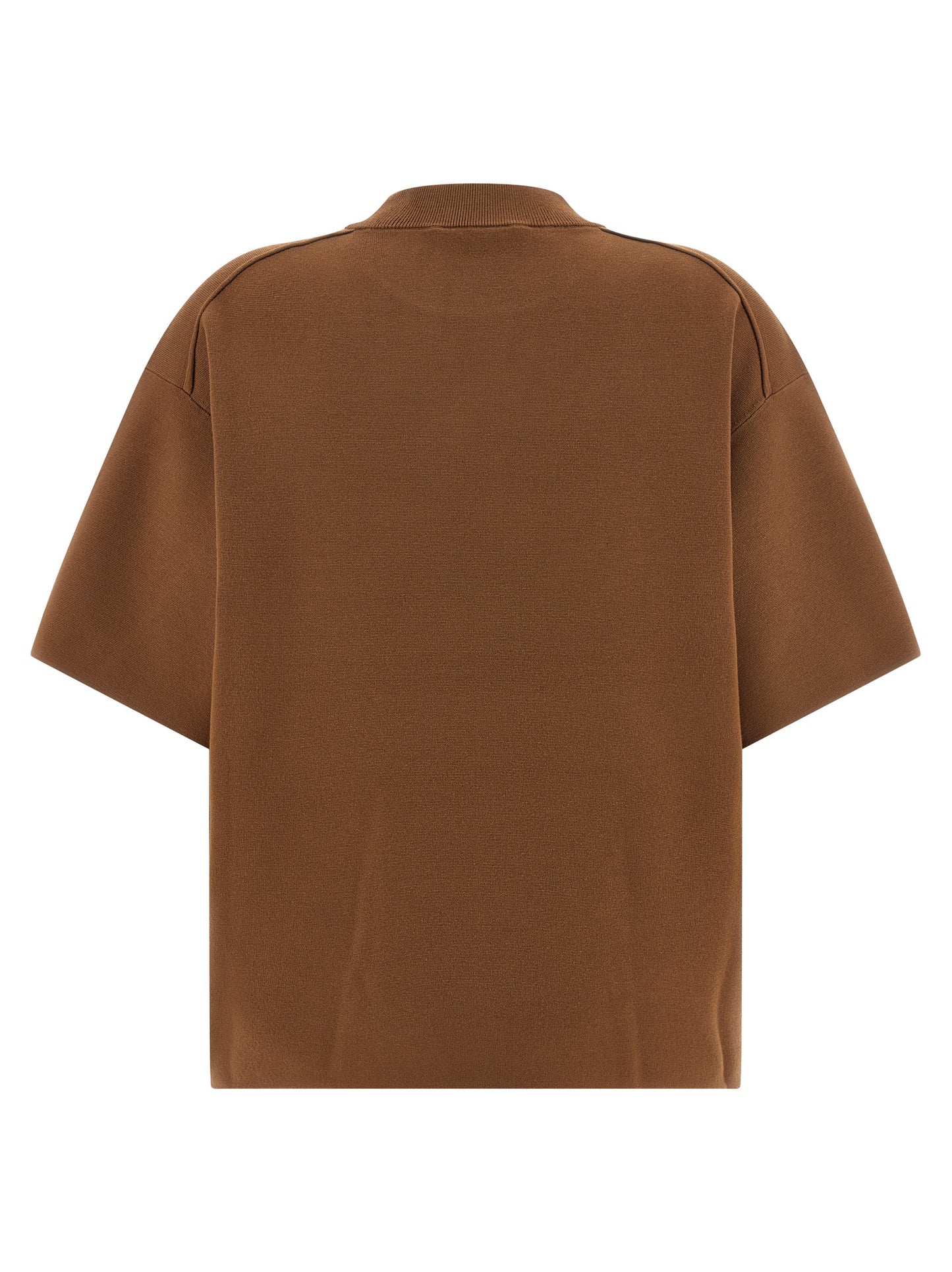 Brown Viscose Cardigan
