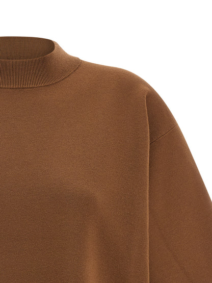 Brown Viscose Cardigan
