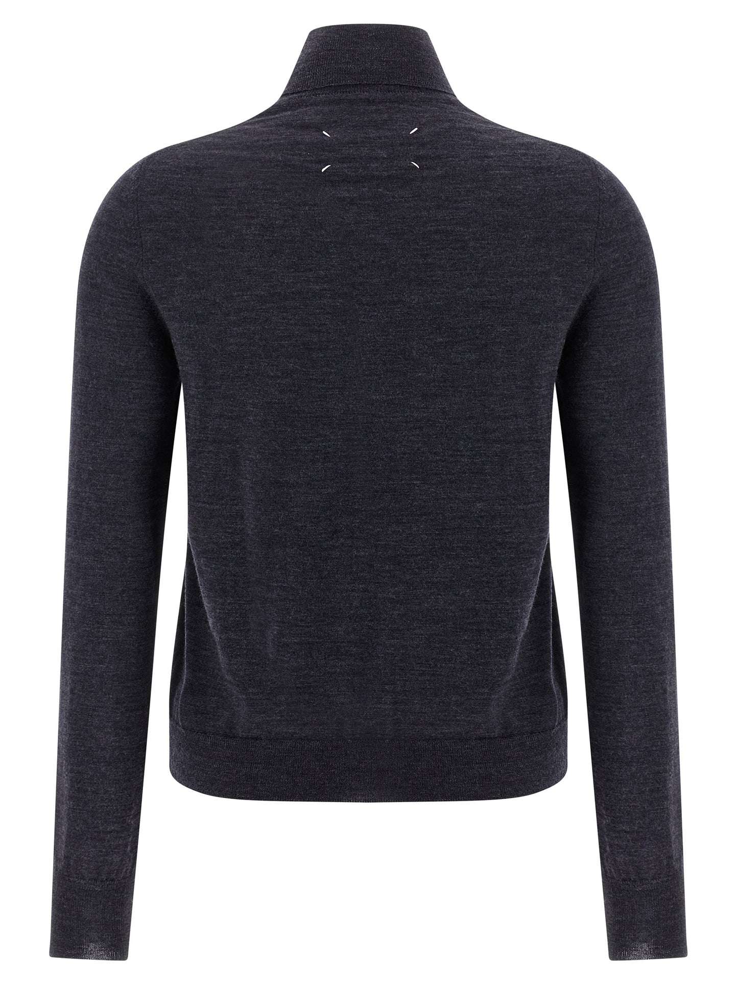 Blue Wool Cardigan