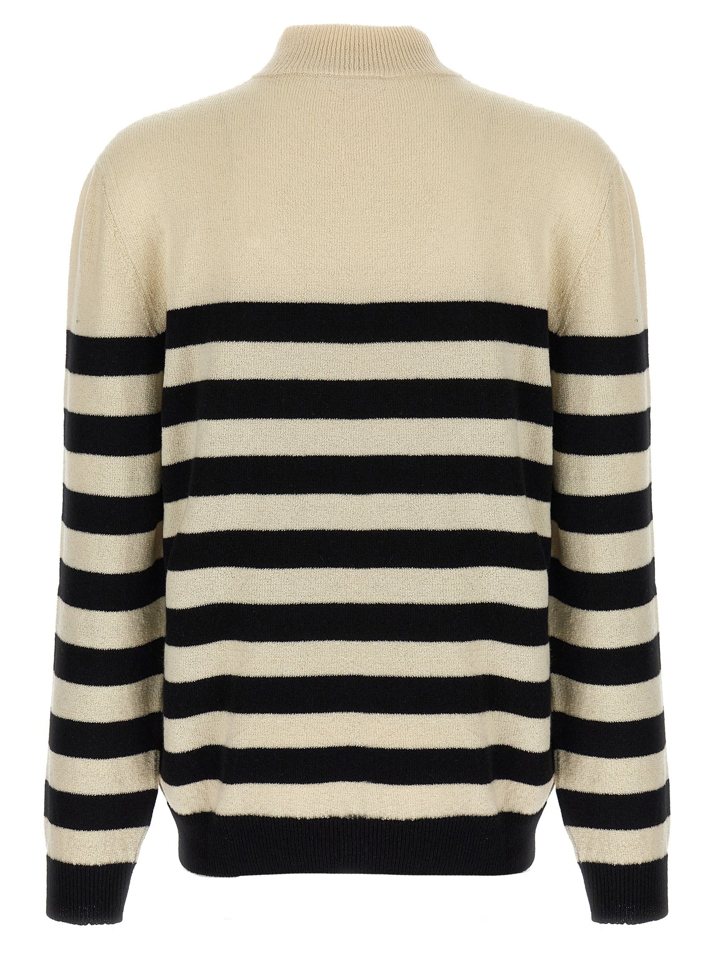 Bicolor Wool Cardigan