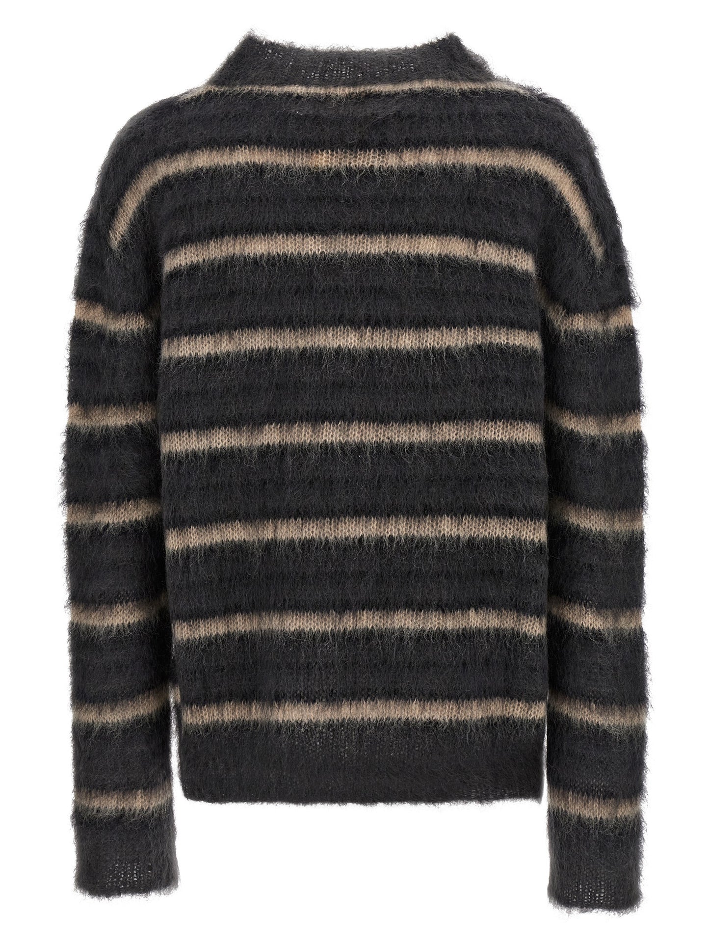 Gray Fabric Cardigan