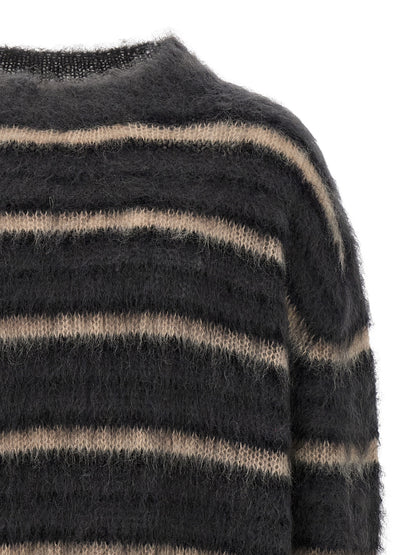 Gray Fabric Cardigan