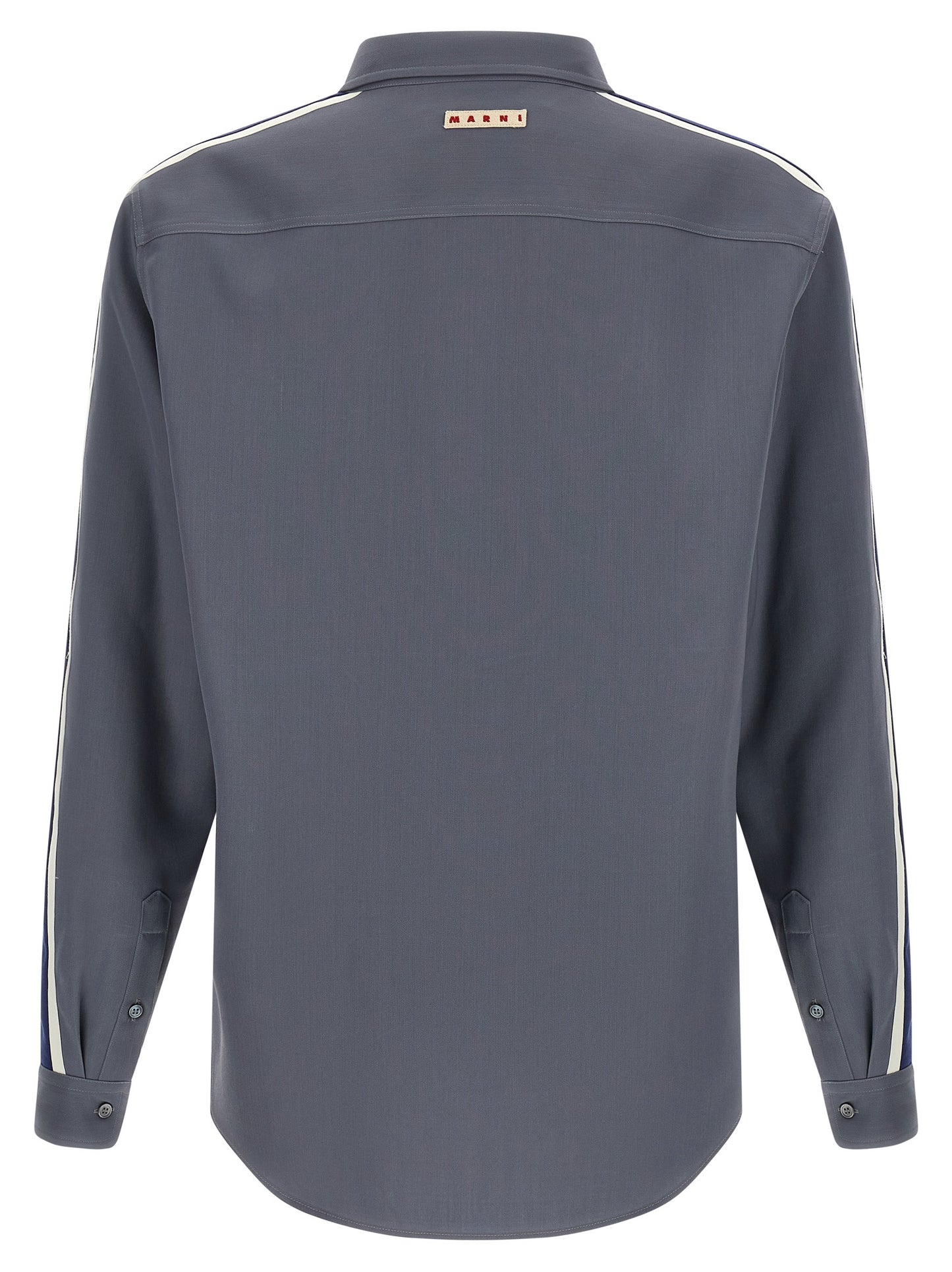 Gray Virgin Wool Blouse