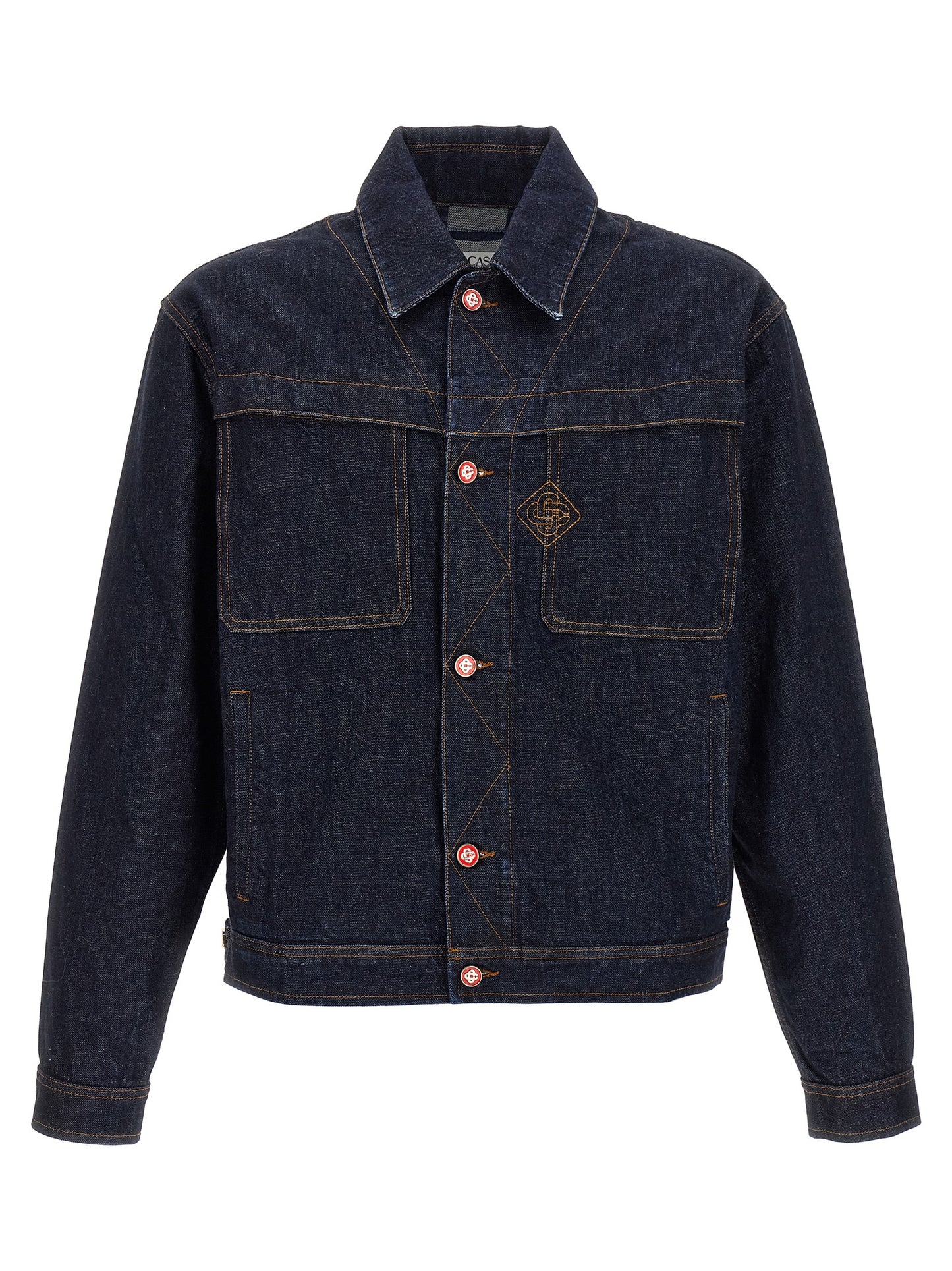 Blue Cotton Denim Jacket