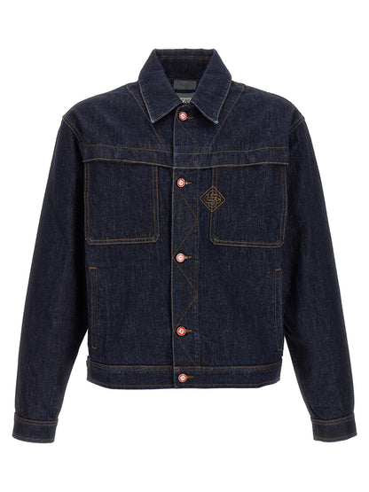 Blue Cotton Denim Jacket