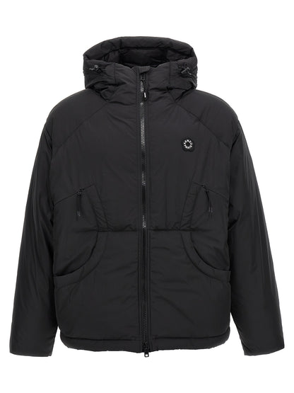 Black Polyester Shell Jacket