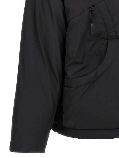 Black Polyester Shell Jacket