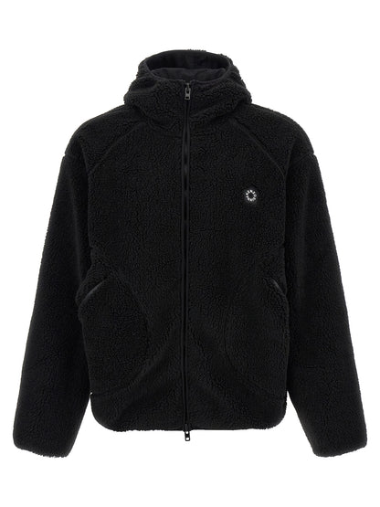 Black Polyester Sweatshirt