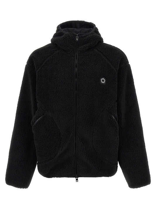 Black Polyester Sweatshirt