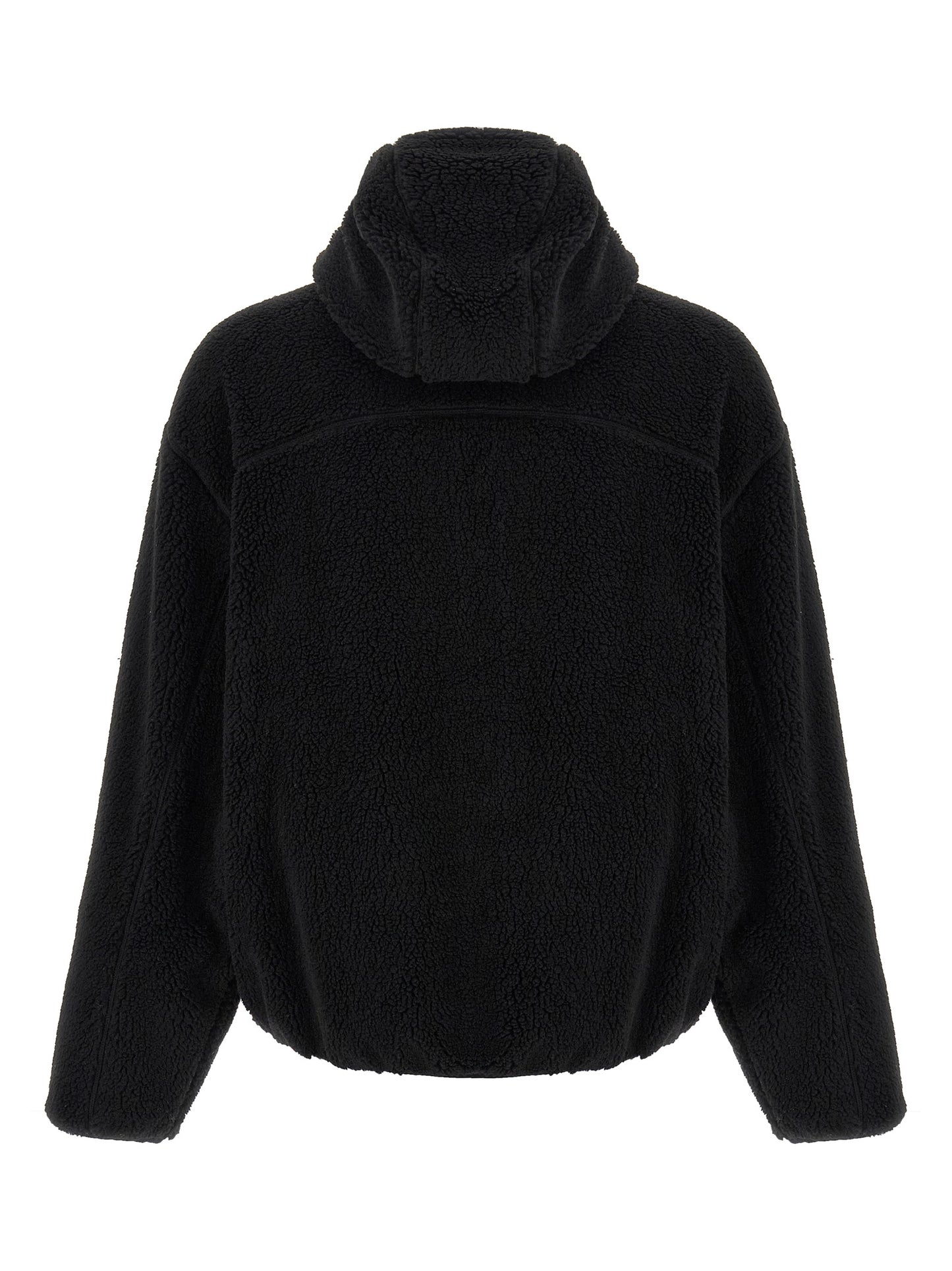 Black Polyester Sweatshirt