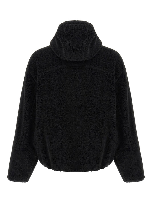 Black Polyester Sweatshirt