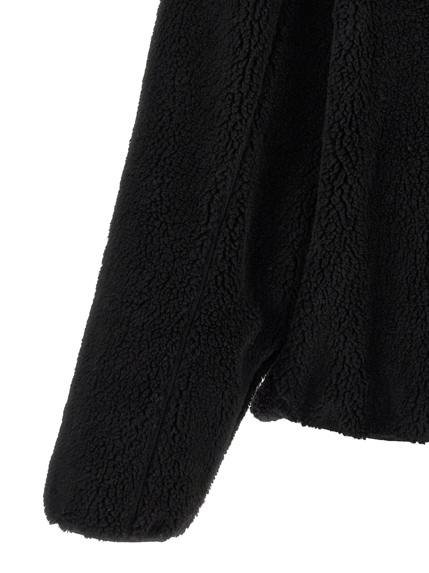 Black Polyester Sweatshirt