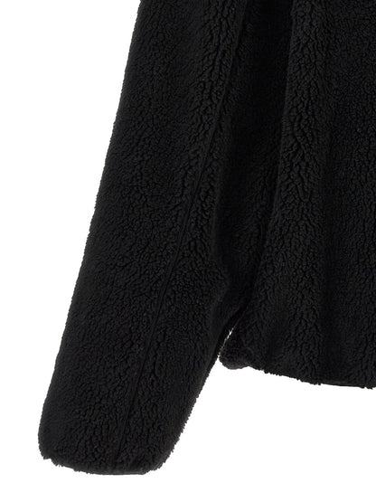 Black Polyester Sweatshirt