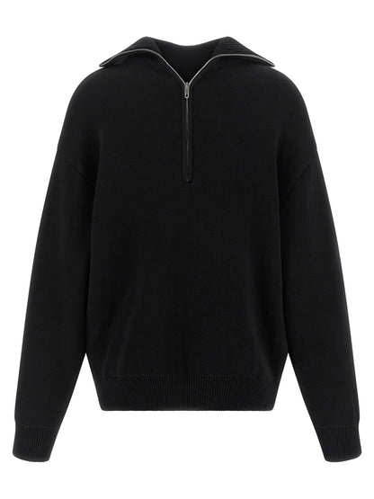 Black Cotton Cardigan