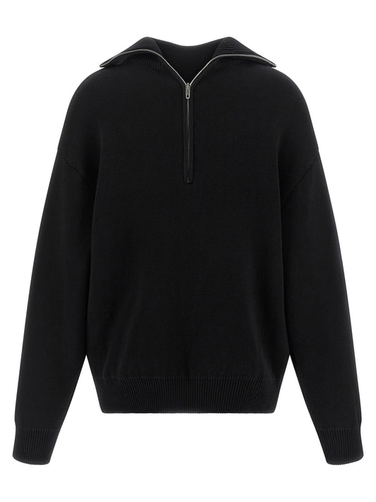 Black Cotton Cardigan