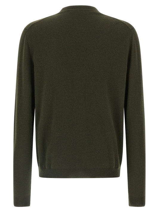 Bicolor Cashmere Cardigan