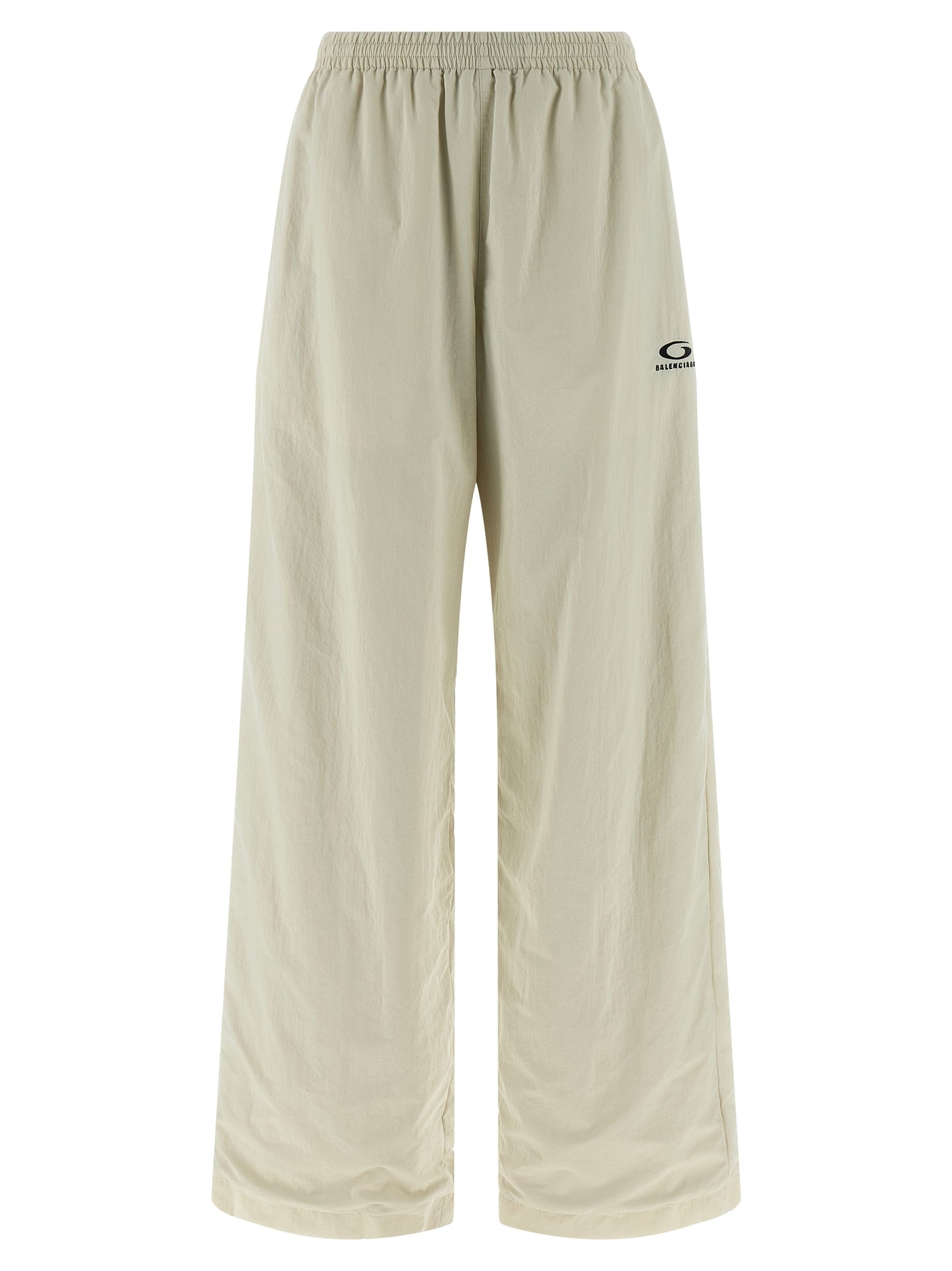 Beige Polyamide Joggers (Workout Pants)