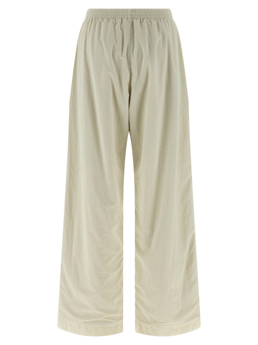 Beige Polyamide Joggers (Workout Pants)