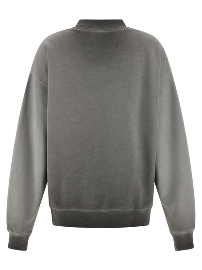Gray Cotton Sweatshirt